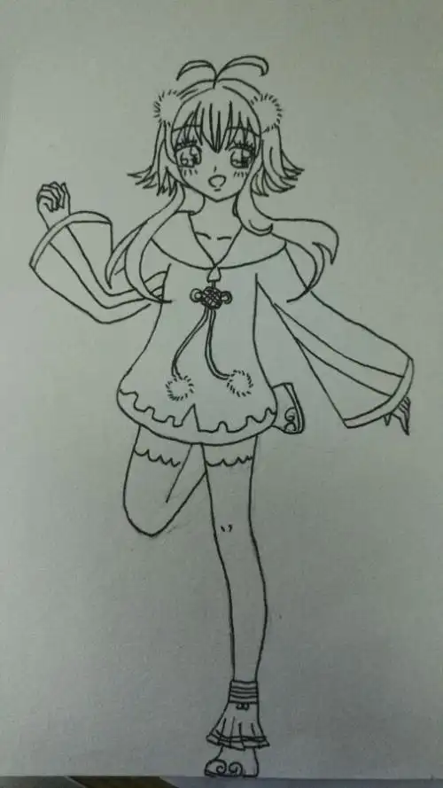 叶罗丽精灵梦里的亮彩简笔画