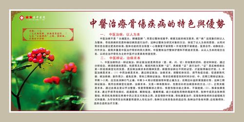 海报印制展板写真喷绘贴纸医院骨科中医骨伤写真