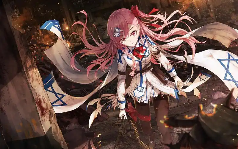 二次元黑丝美腿桌面壁纸