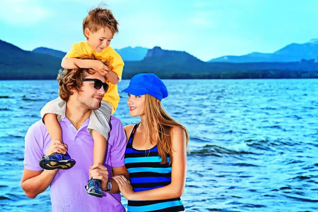 可爱,父母,头像,幸福之家,小,儿子