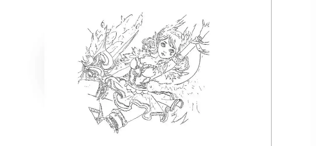 每日一画 烦恼再见 王者荣耀小乔天鹅之梦