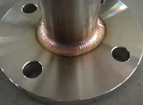 安顺手工氩弧焊法兰焊接效果-成都韵弘科技有限公司