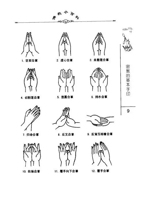 佛教小百科集一辑17佛教的手印中国社会科学出版社2003pic22