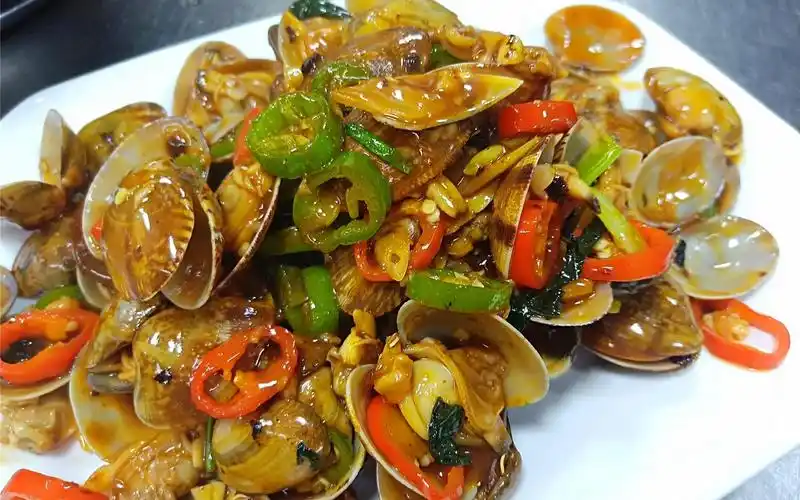 "豉汁炒花甲"的正宗做法来啦,你学会了吗?