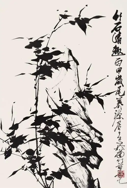 一竹知万物 万物皆如竹——中国墨竹画家姜子龙图文赏析