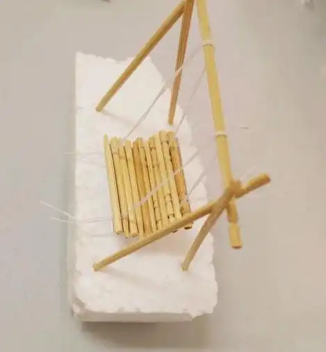 牙签做工艺品 牙签做秋千的方法-幼儿手工-魔术铺