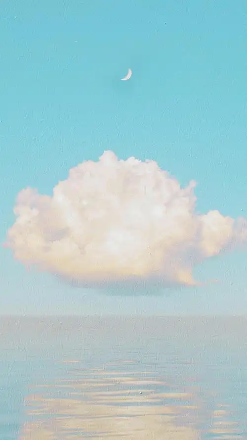 温柔到爆的ins风治愈系手绘风景