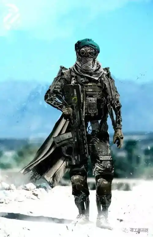 法国艺术家绘未来战士外骨骼单兵装甲猛图 超科幻震撼人心
