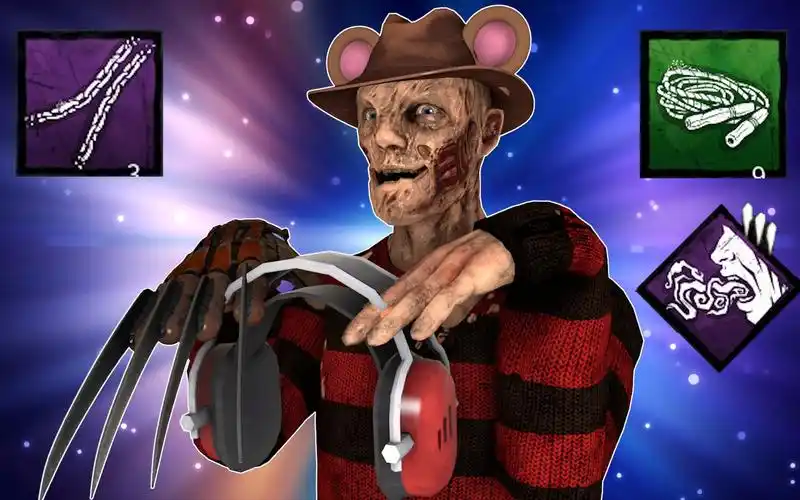 【4k黎明杀机】"听声辨位"弗莱迪,戴上耳机感受比凛妹还要精准的声音