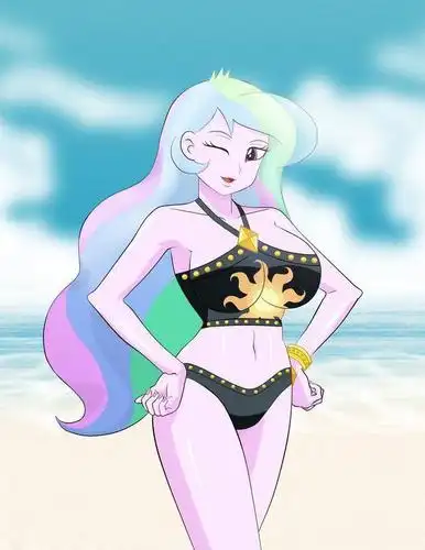 小马宝莉:五位角色身材对比,宇宙公主很火爆,柔柔凹凸有致