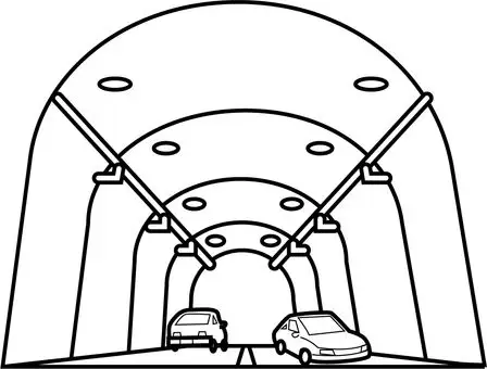 免费矢量剪贴画隧道 |illustac