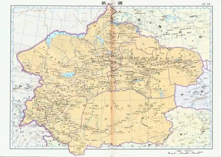 您现在所在位置:>首页>文化>▲《清代新疆地图》.