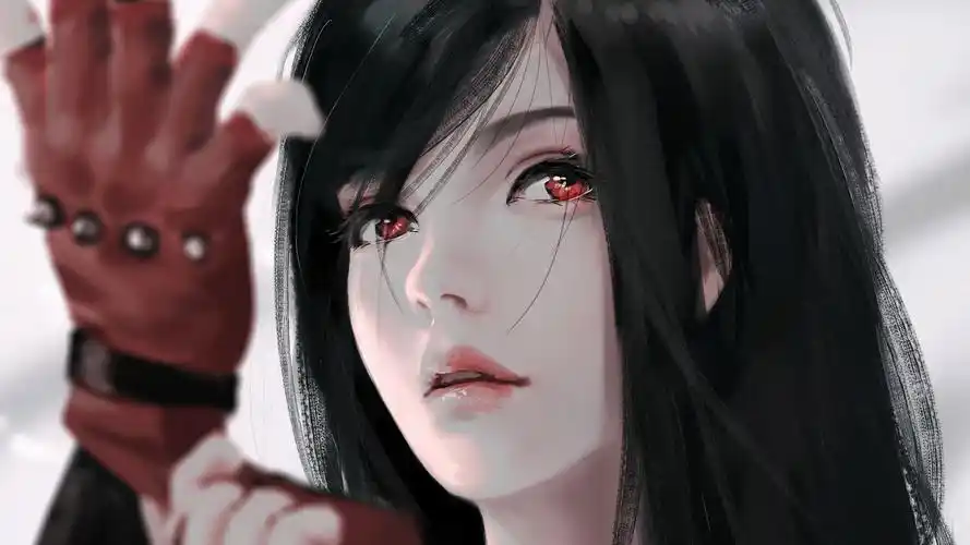 最终幻想 蒂法·洛克哈特 tifa lockhart 同人 4k壁纸