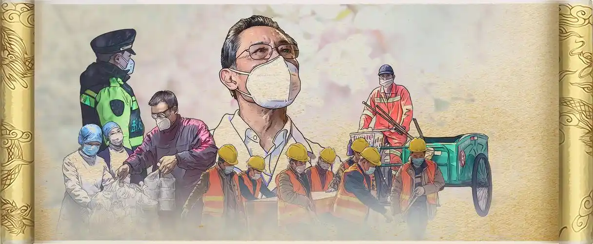 抗疫图鉴-致敬不平凡的他们|插画|艺术插画|清水比目鱼 - 原创作品