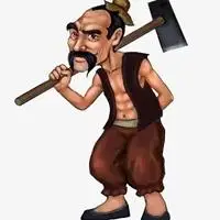 刘禹锡这首诗有点讽刺之意头像简笔画 农民伯伯简笔画画法 简单的农民