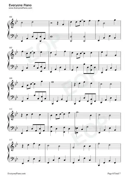 够钟钢琴谱-周柏豪6