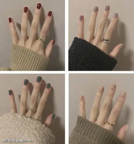 原创今年冬天流行这7款好看的美甲,百搭不挑人,每款都巨显手白