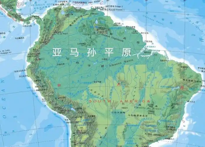 亚马孙平原世界上面积最大的平原