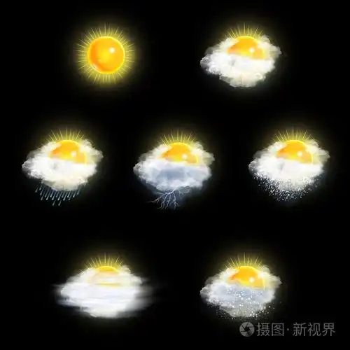 天气预报图标集太阳版本