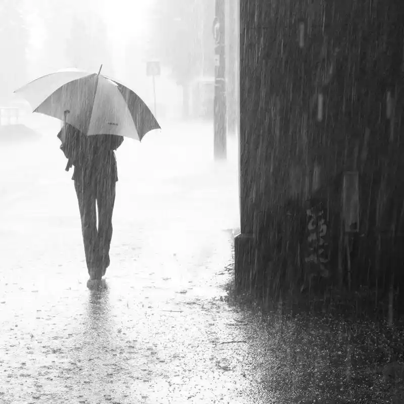 下雨天的心情经典句子简短