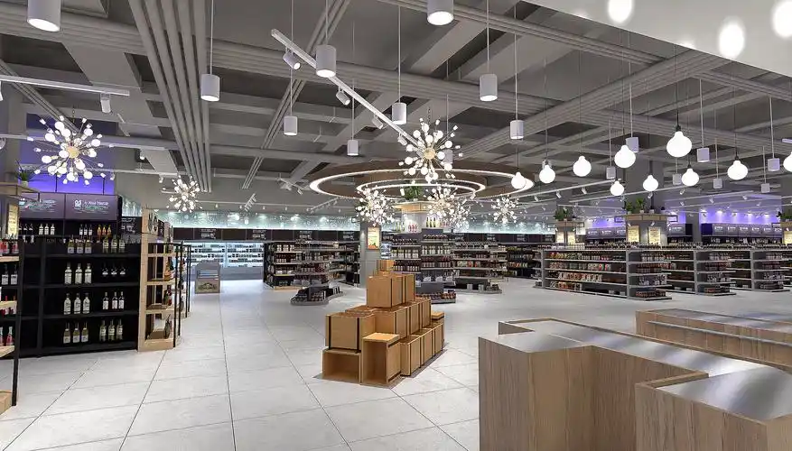 商业零售大卖场 区域设计方案