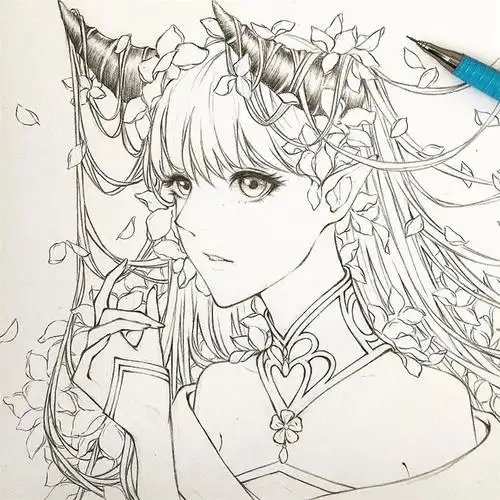 主页 美术作品 铅笔画  初学者刚开始学画画时多是以铅笔画为主,用