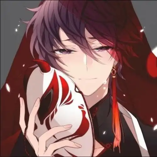 头像 动漫 男 面具