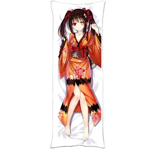 二次元动漫周边约会大作战时崎狂三定制等身抱枕睡觉长条枕靠垫枕