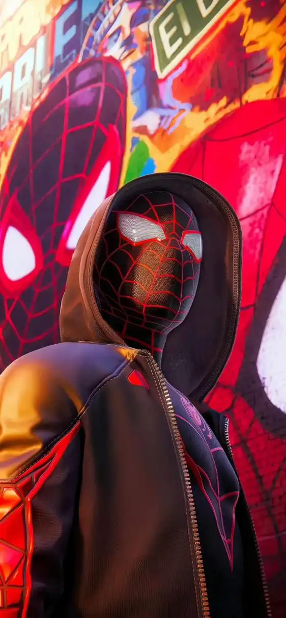 壁纸# #动漫壁纸# 漫威超级英雄小虫蜘蛛侠