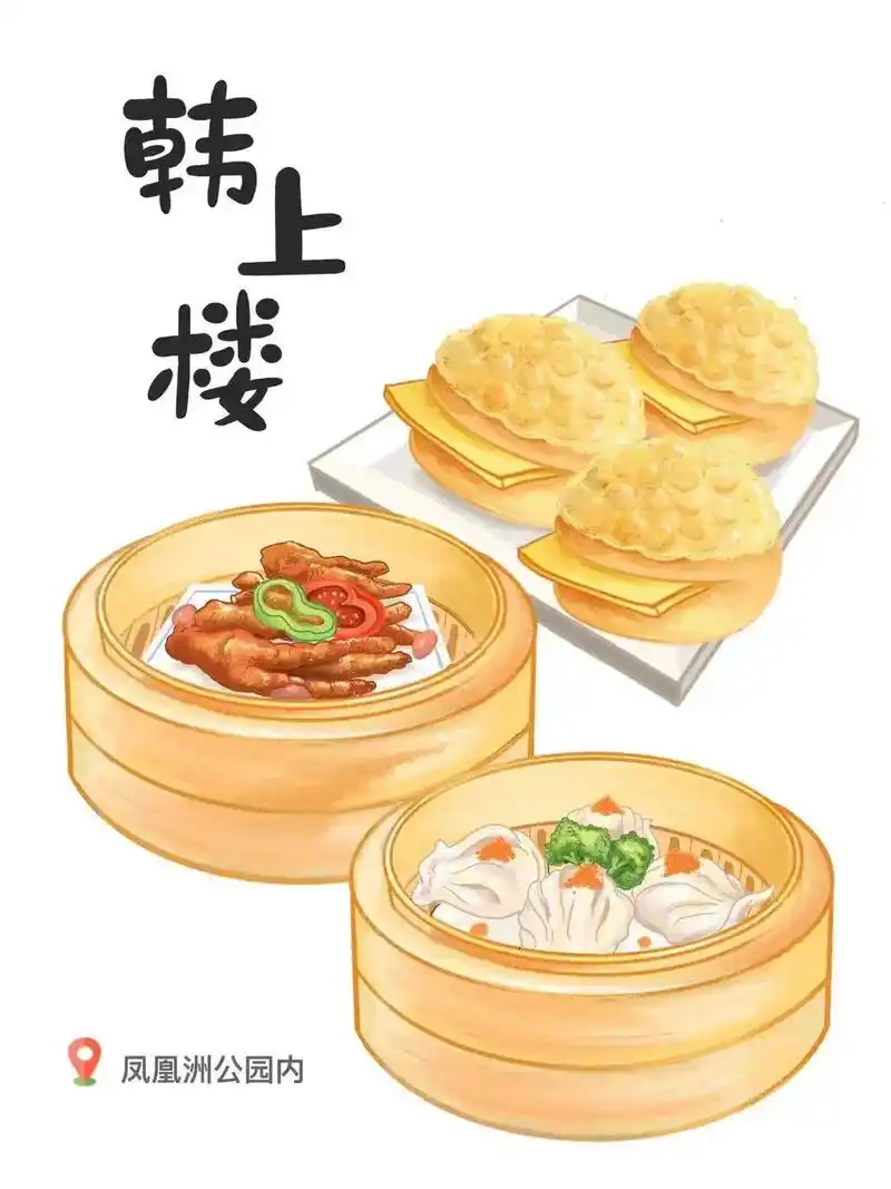 潮州美食攻略规划中,有意向详询.#潮州米妈   原创手绘,百 - 抖音