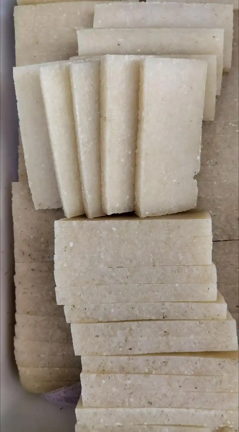 儿时的味道,湖北农家手工打的糍粑,时间过的可真快又快过年了# - 抖音