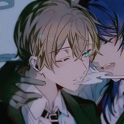 等风也等你^兄弟手绘超酷动漫头像