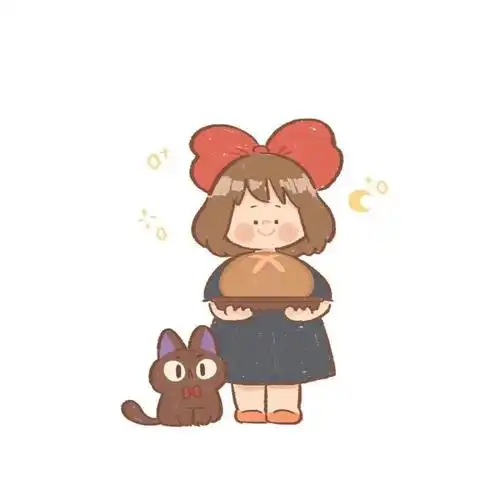 简单经典的微信动漫可爱头像