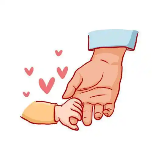 手绘卡通涂鸦风格小鸭子装饰绿色树枝边框图片免抠素材