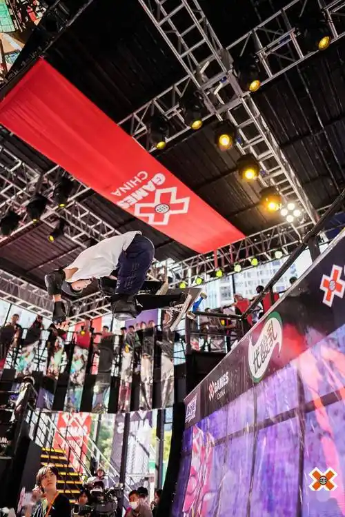 天津站再圆满xgameschina2022滑板u池巡回赛