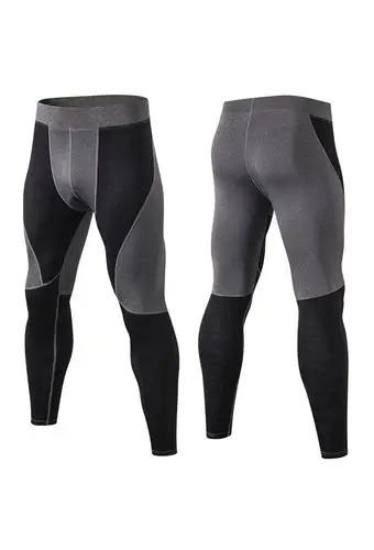 热卖男士压缩裤运动裤男士健身房压缩紧身裤