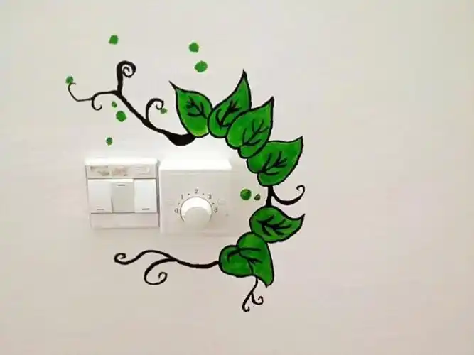 独具匠心的开关手绘