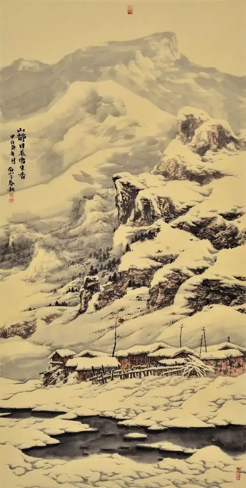 赵春秋工作室第四期冰雪画网络班招生啦!