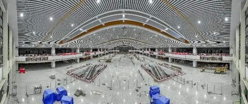 玉林北站是南深高铁南玉段最大新建车站,当前,车站装修以及配套设施