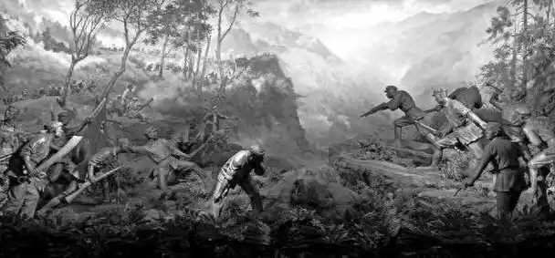 开国中将杨梅生,执行任务时巧遇生母,曾因作战勇猛多次身负重伤