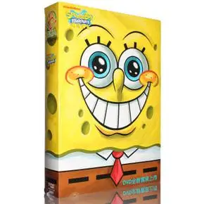 海绵宝宝dvd正版高清动画片中英双语英文版3-4季全集10dvd碟片