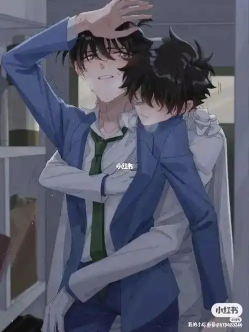 上集回顾——快斗:"是的."正文:新一:"那个,你叫什么名字?"快斗:"哦!