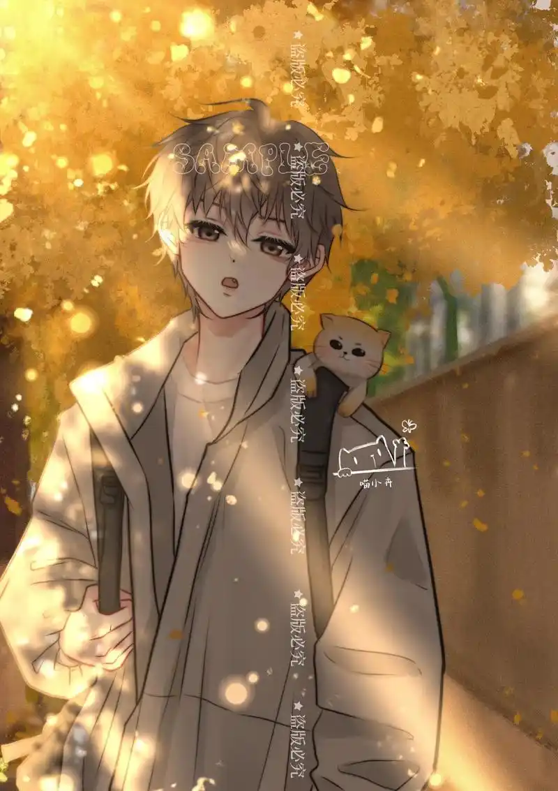 一个小可爱约的少年时期的江添和盛望…#绘画  - 抖音