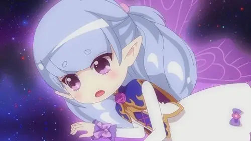 小花仙第三季 没黑化之前的小时候的芬妮 自截