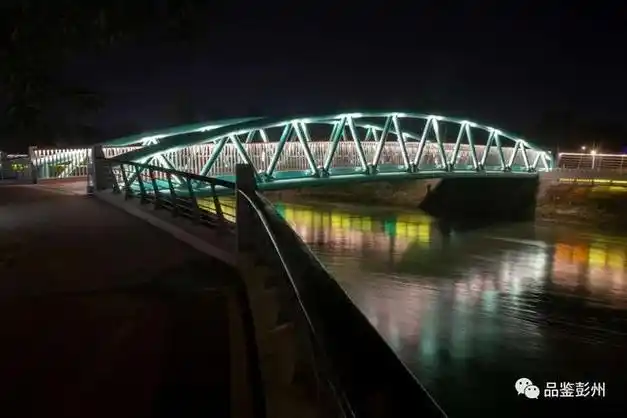 新增4座高颜值人行天桥串联起52公里彭派诗意生活