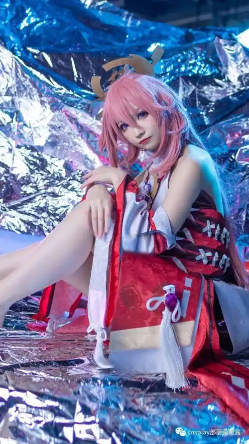 cos原神八重神子的唯美场照
