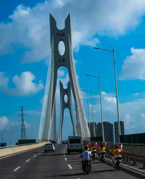 中山港大桥 - 广普司机 - 图虫