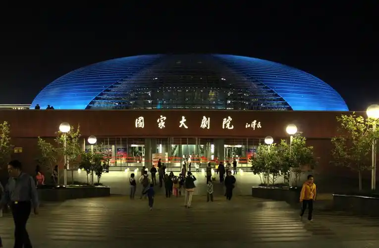 【图片2】国家大剧院美丽的夜景--蜂鸟论坛照片套图