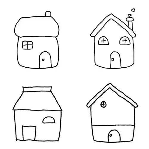 简笔画 手绘 线稿 690_690