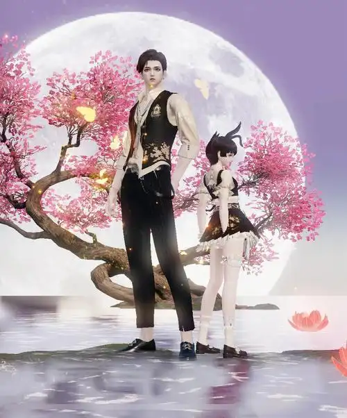 天涯明月刀同心拍照